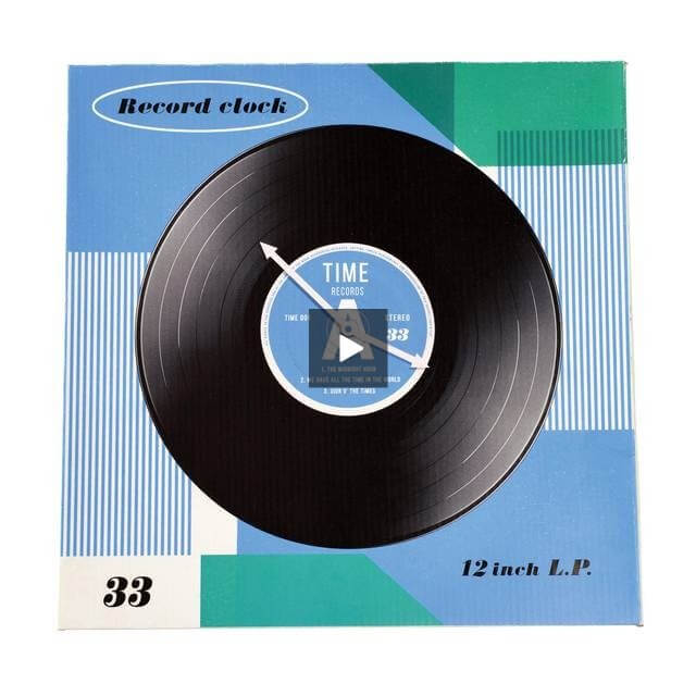 12" Record Clock