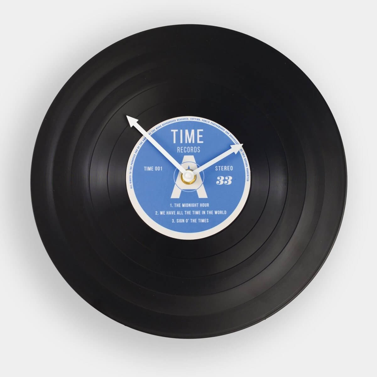 12" Record Clock