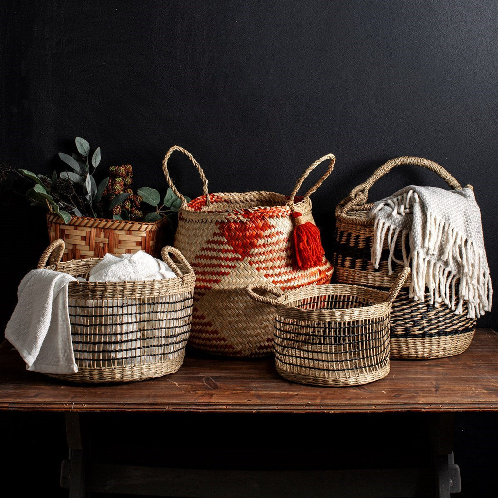 Seagrass Open Weave Baskets