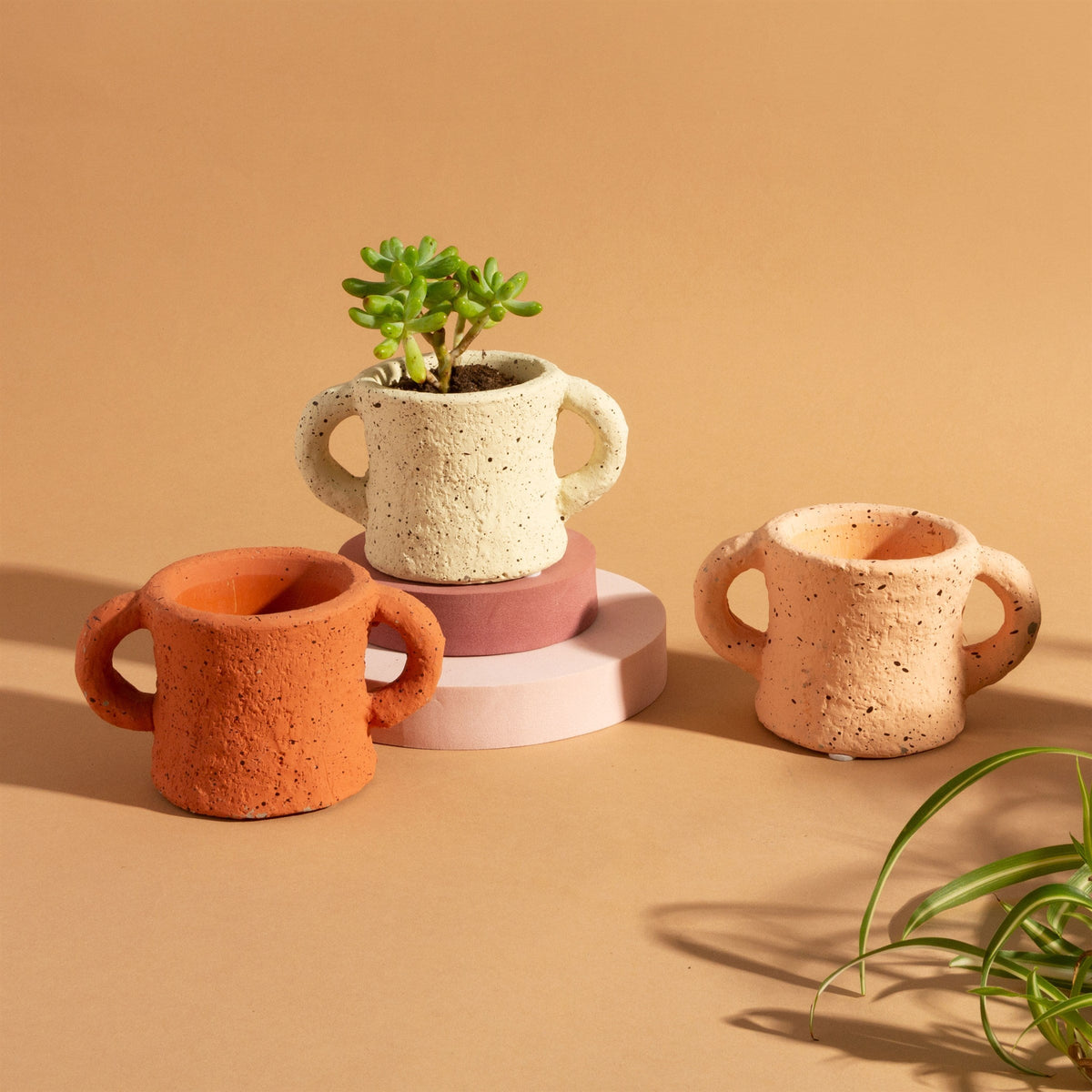 Mini Terracotta Handle Planter