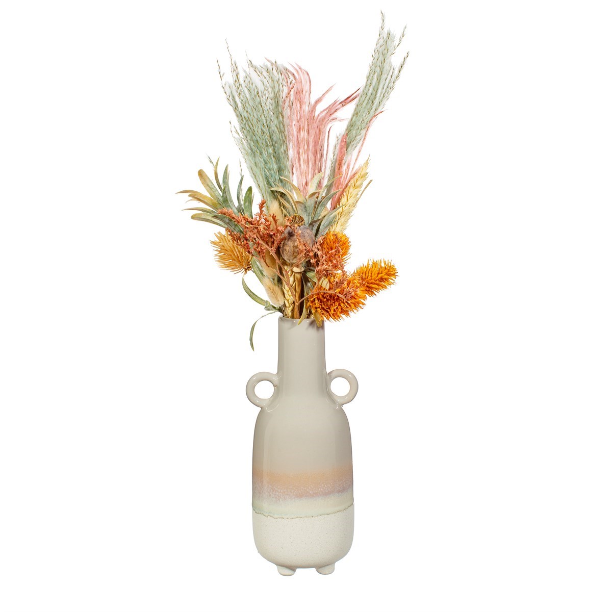 Mojave Glaze Grey Large Vase
