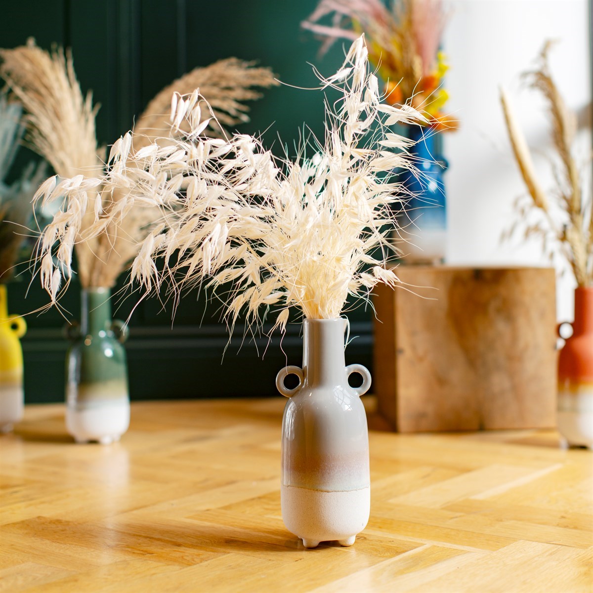Mojave Glaze Grey Large Vase