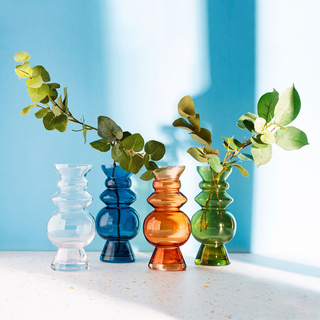 Selina Glass Vase - Clear