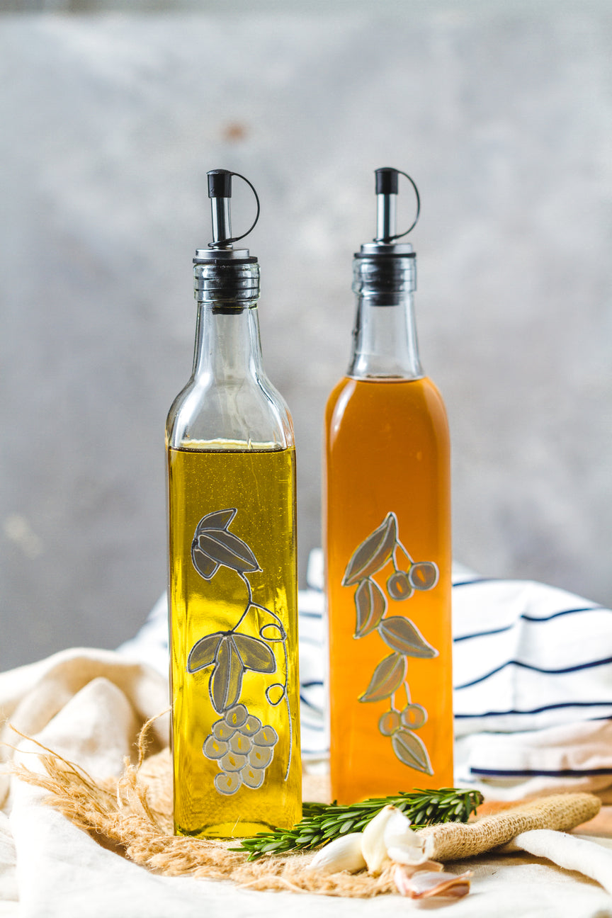 World of Flavours Oil & Vinegar Bottles - Set of 2