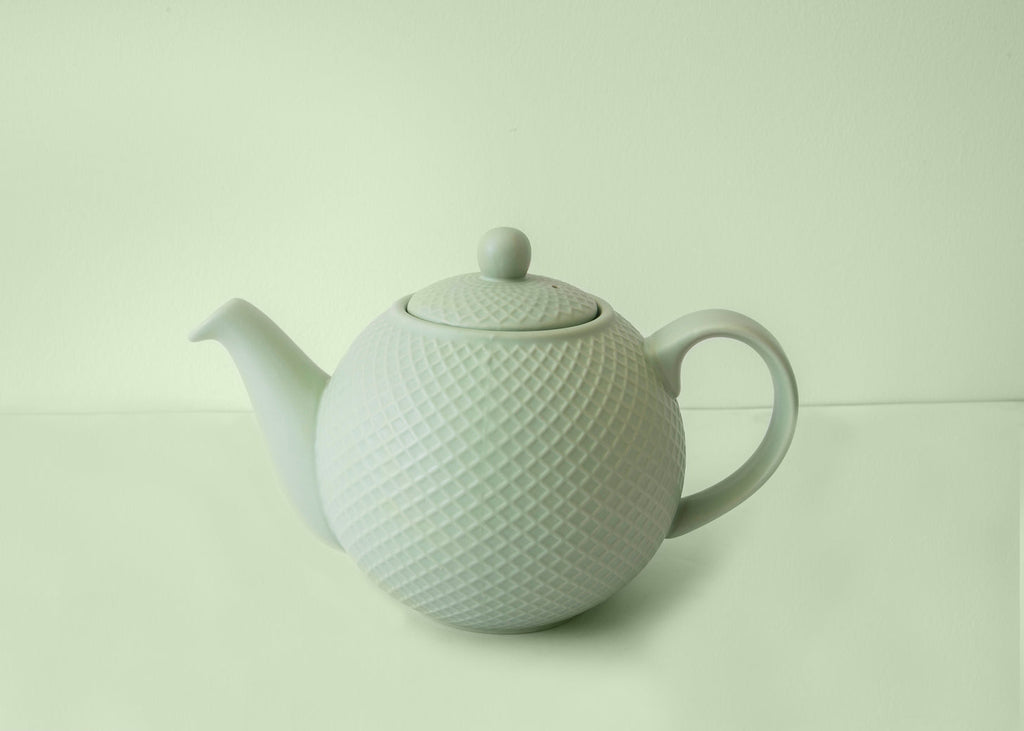 Globe Textured Teapot - Green, 4-Cup