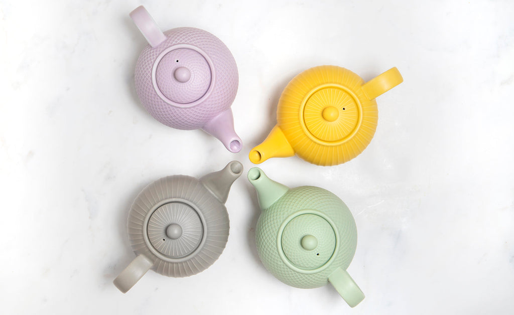 Globe Textured Teapot - Lilac, 4-Cup