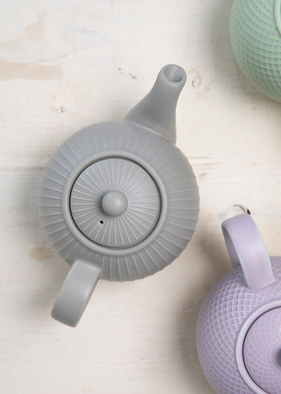 Globe Textured Teapot - Lilac, 4-Cup