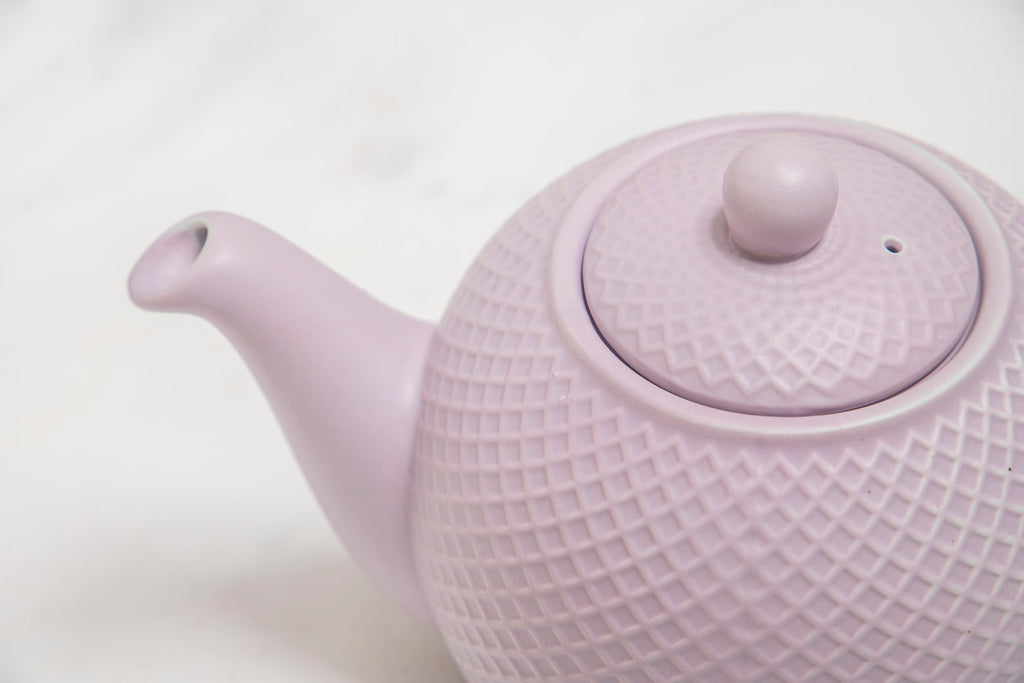 Globe Textured Teapot - Lilac, 4-Cup