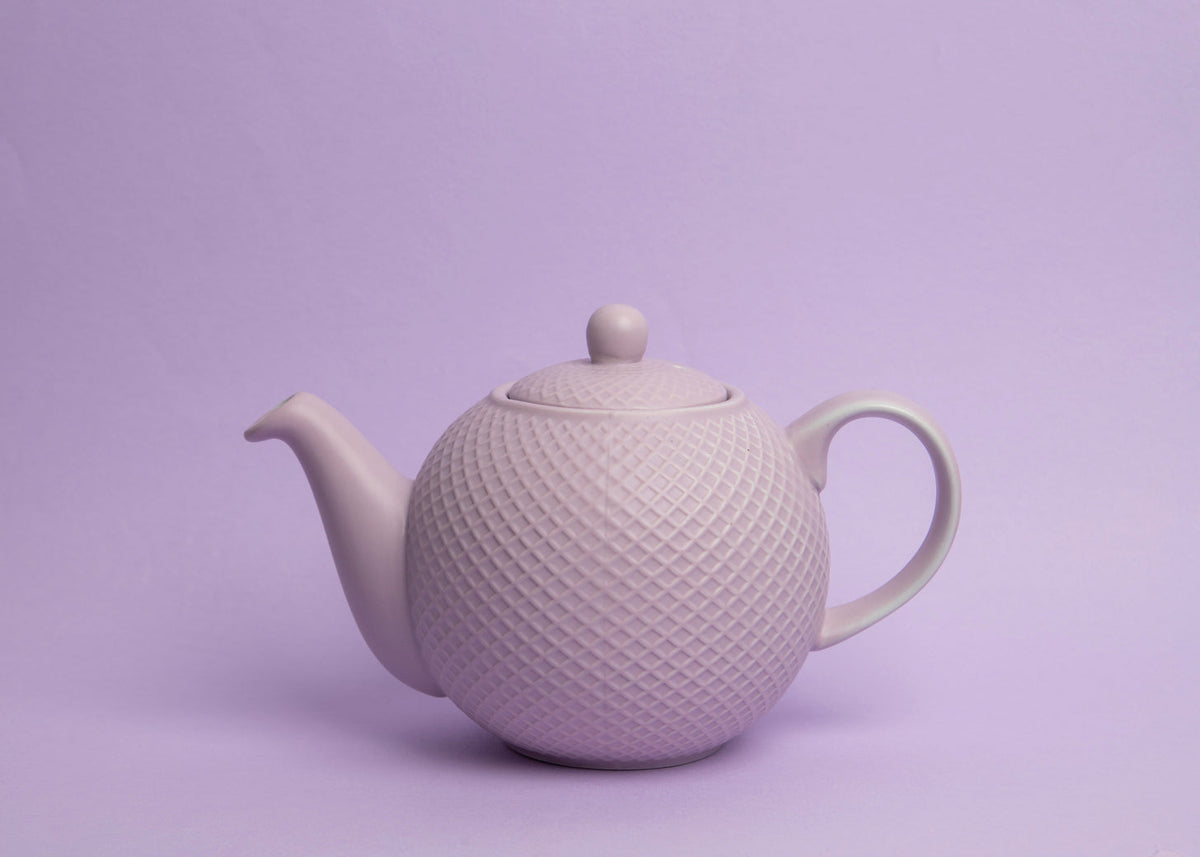 Globe Textured Teapot - Lilac, 4-Cup