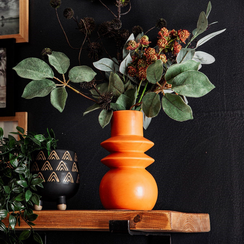Terracotta Totem Vase
