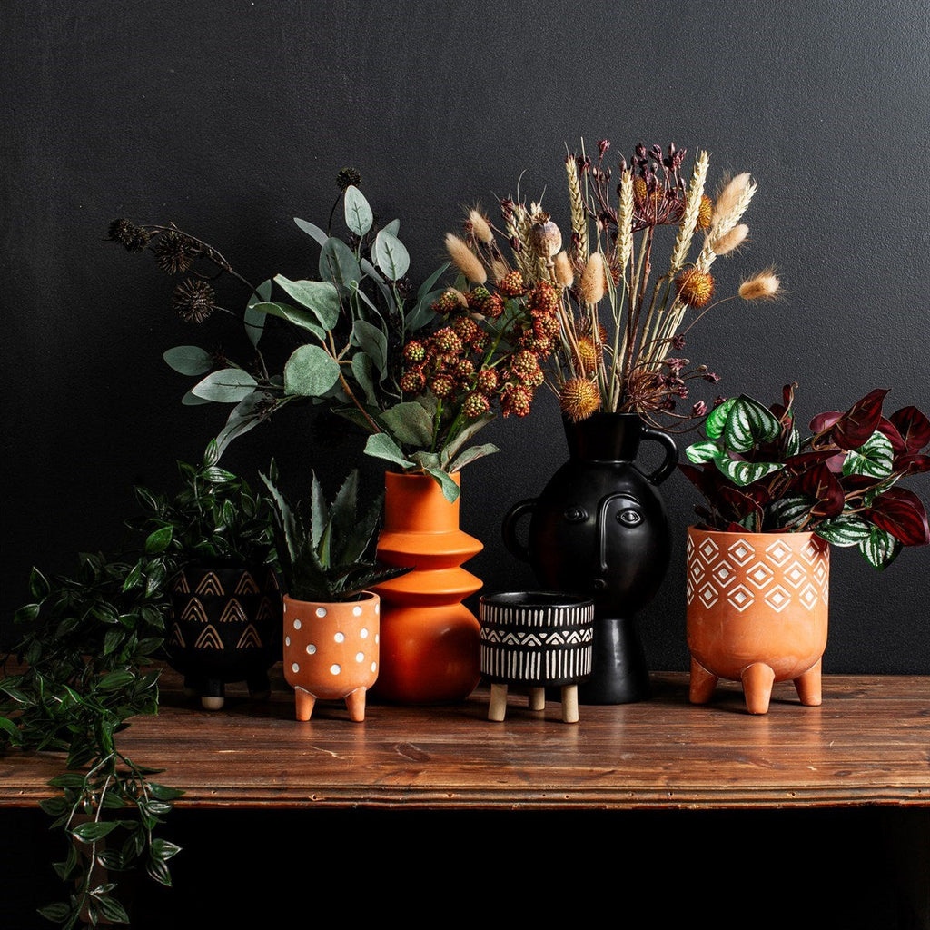 Terracotta Totem Vase
