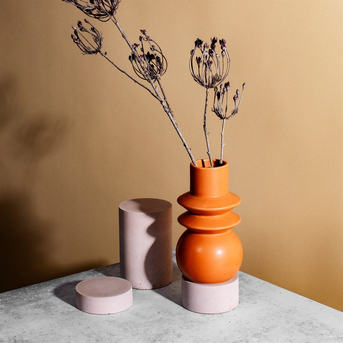 Terracotta Totem Vase