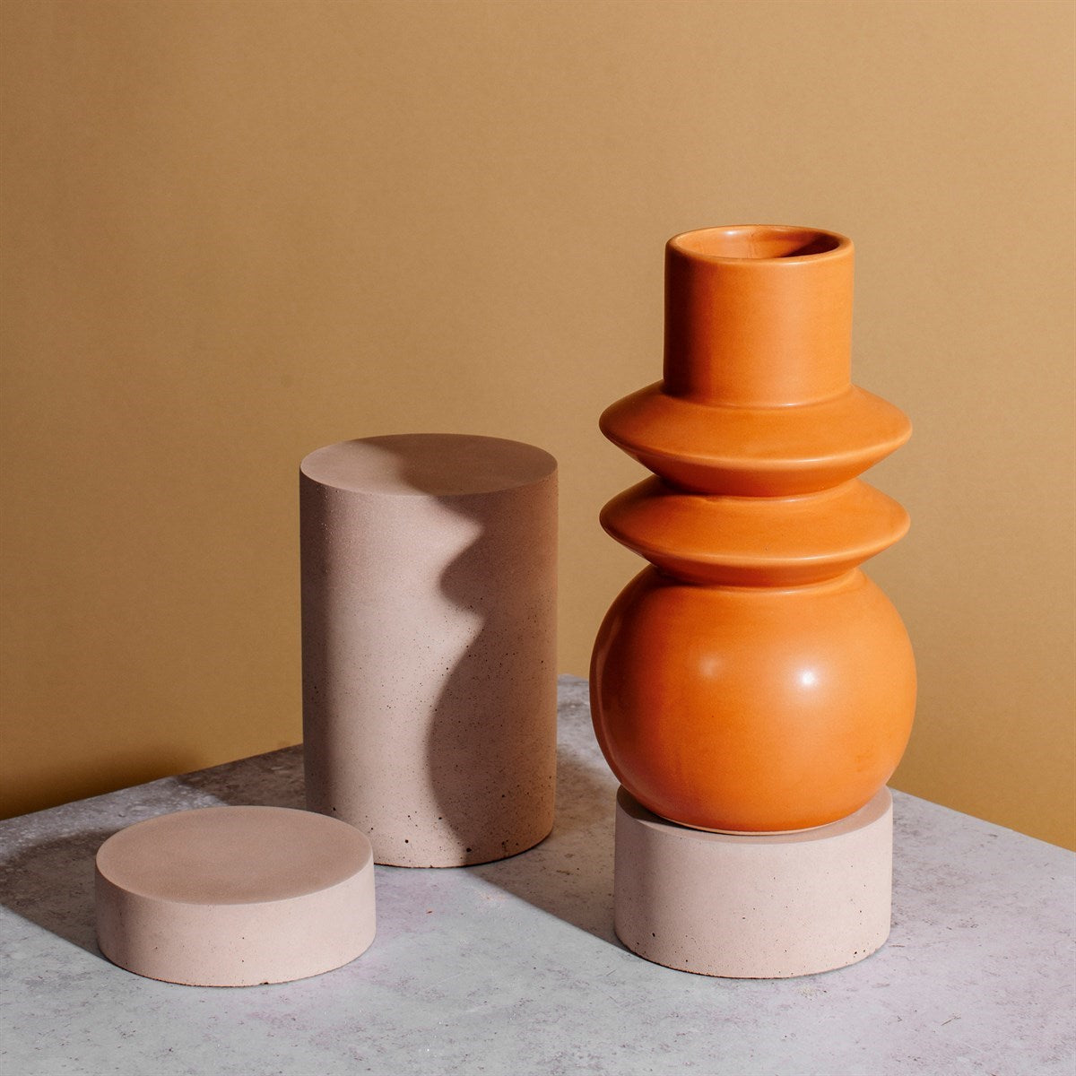 Terracotta Totem Vase