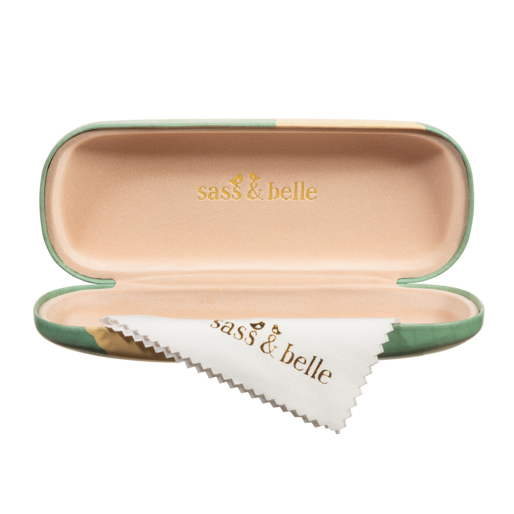 Cockapoo Glasses Case - Turquoise
