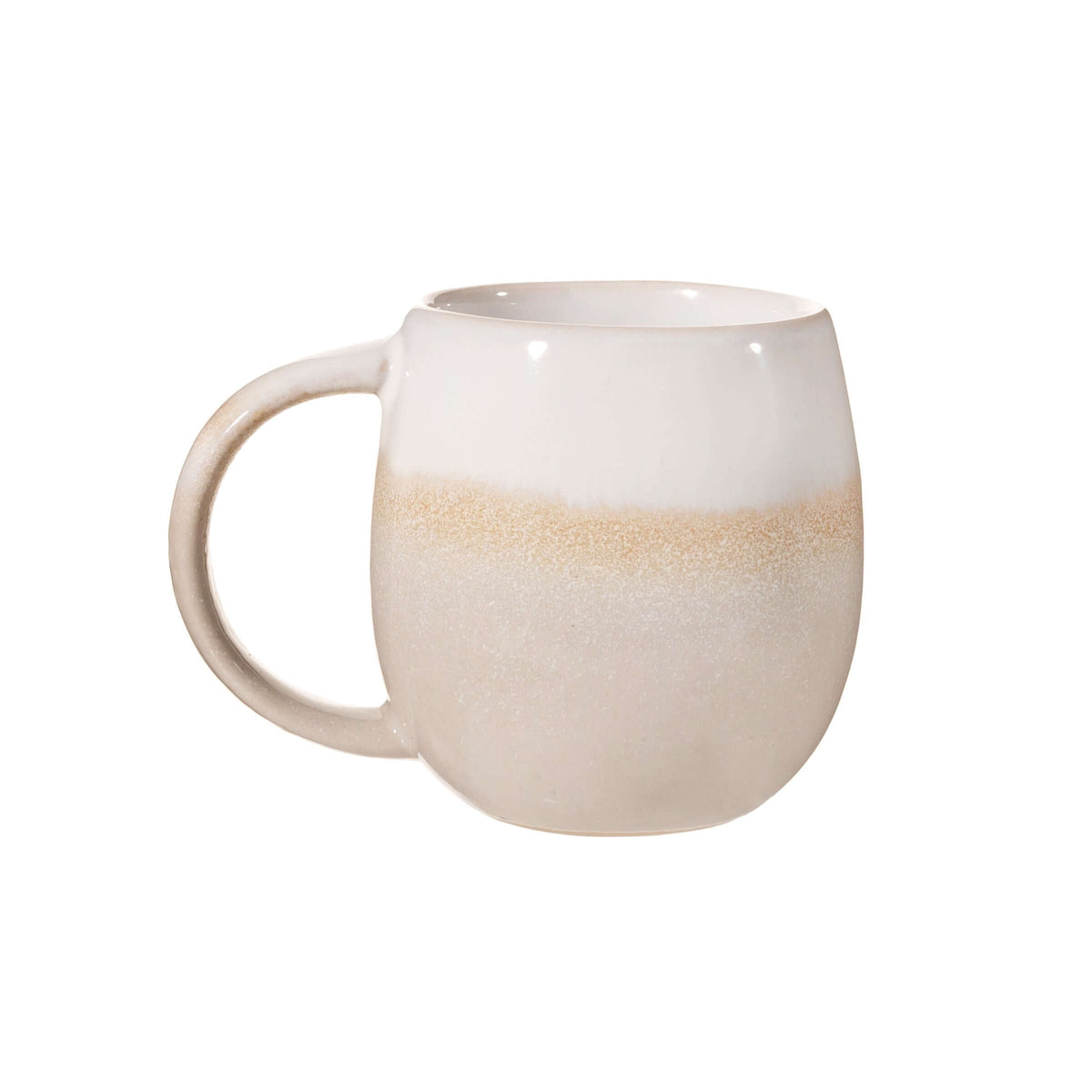 Dip Glazed Ombre Grey Stoneware Mug 260ml