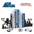 Ape Attack Metal Ape Bookends