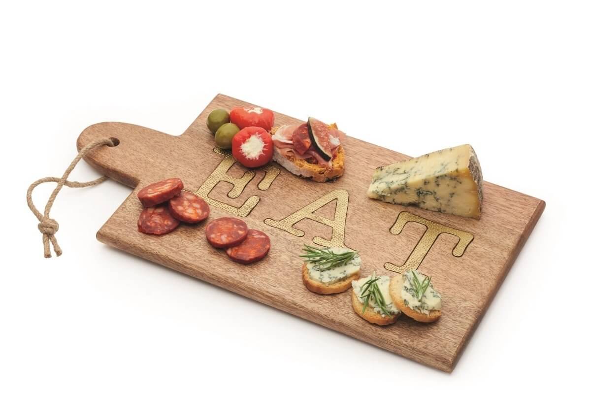 Mango Wood Paddle Serving Board