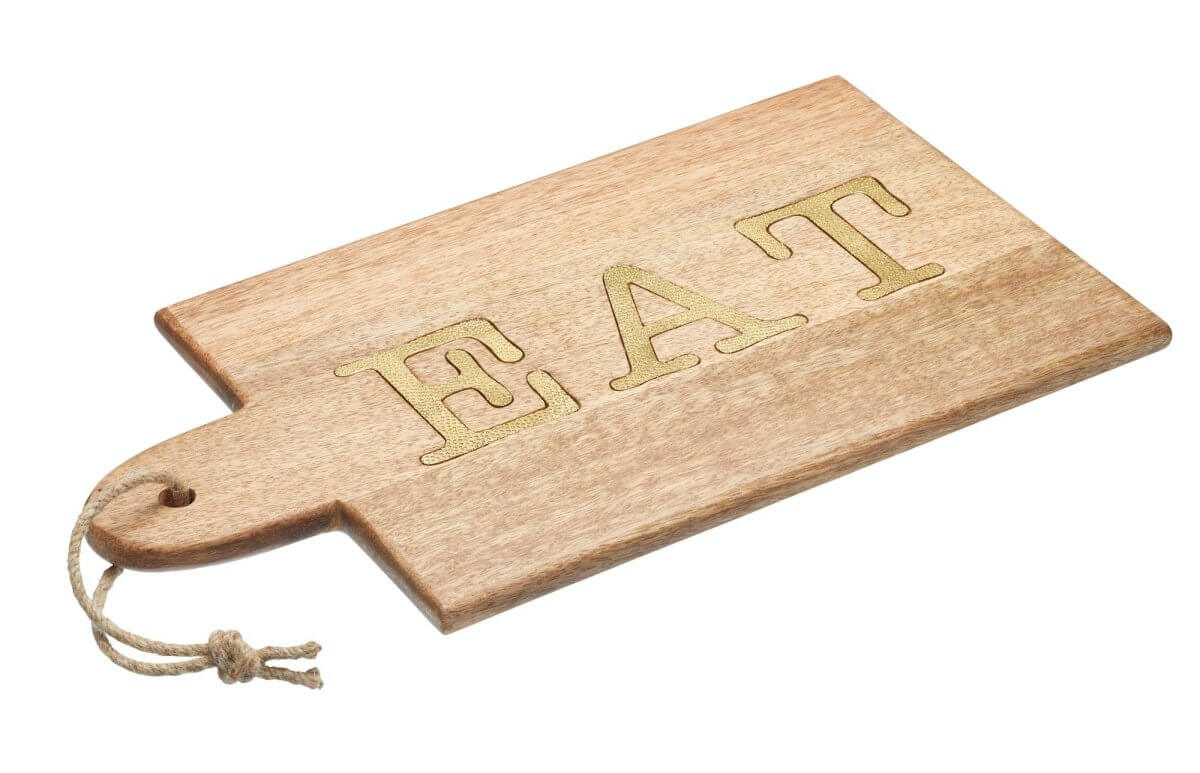 Mango Wood Paddle Serving Board