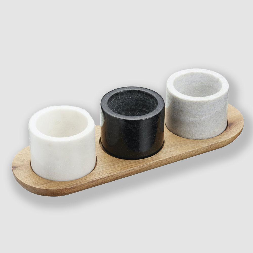 Marble Serving Set - 3 Pieces