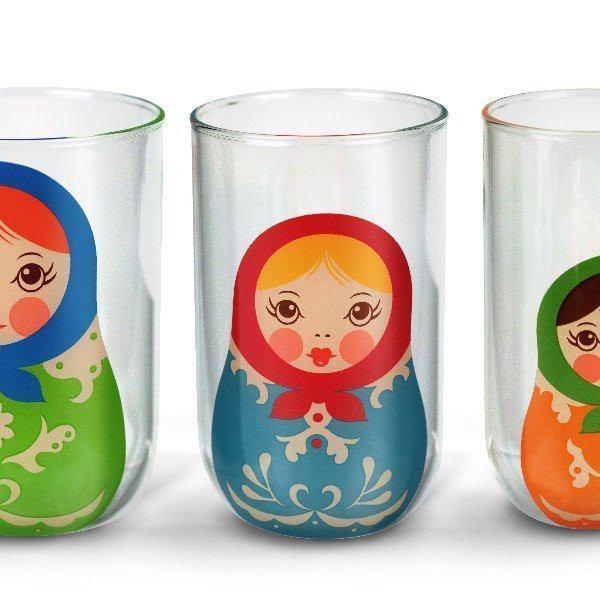 Babushkups Nesting Glass Set