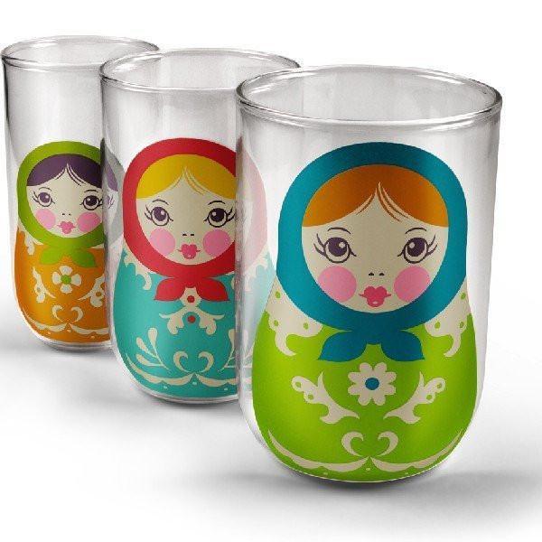 Babushkups Nesting Glass Set