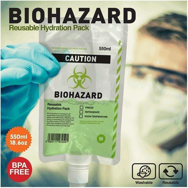 Biohazard Reusable Drinks Pouch