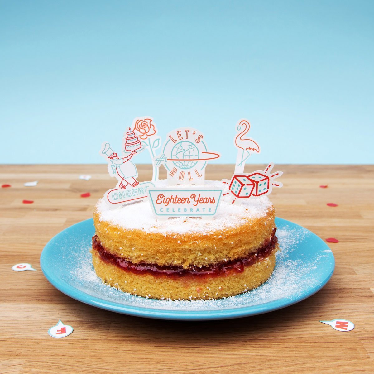Cake Topper Kit - Over 100 Pieces