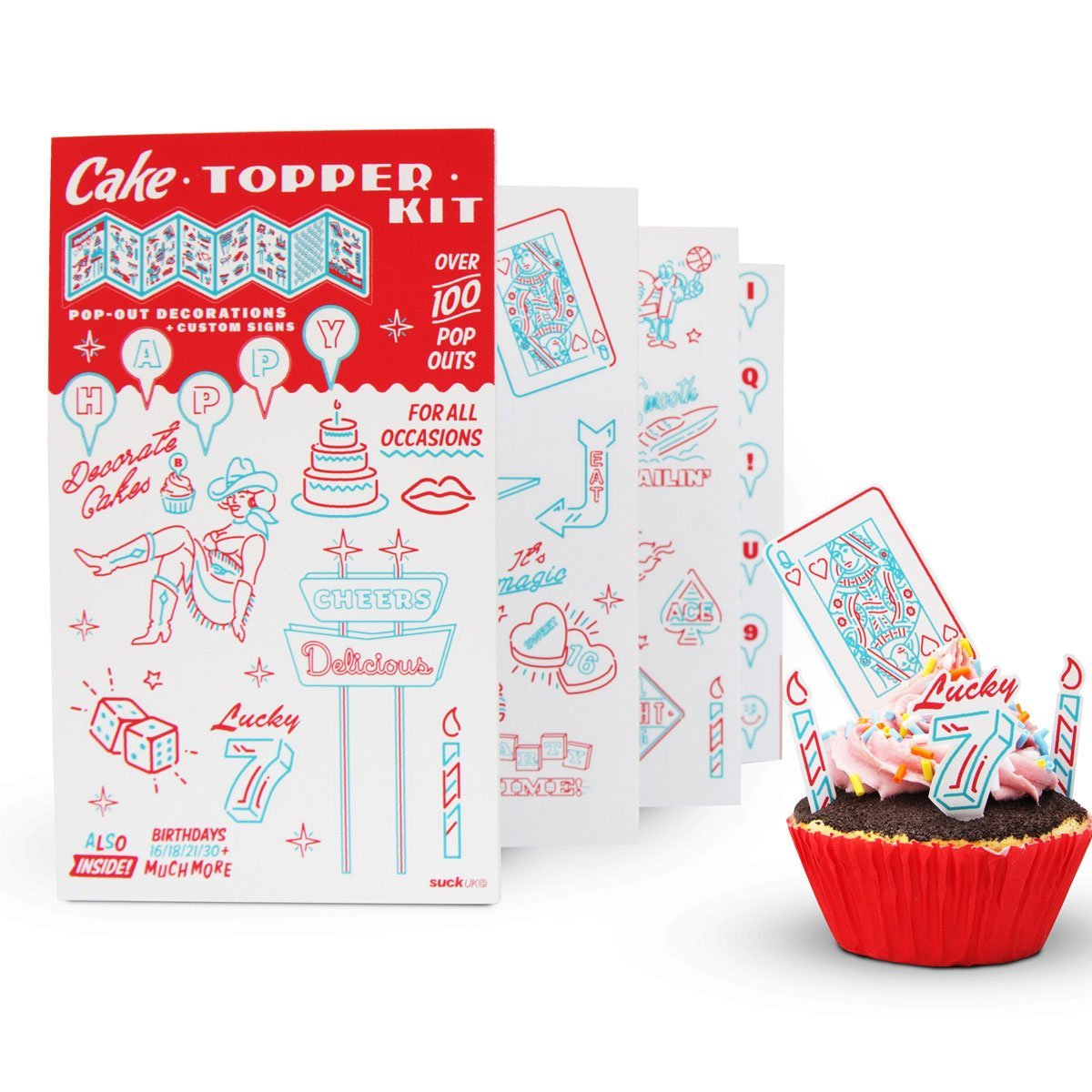 Cake Topper Kit - Over 100 Pieces