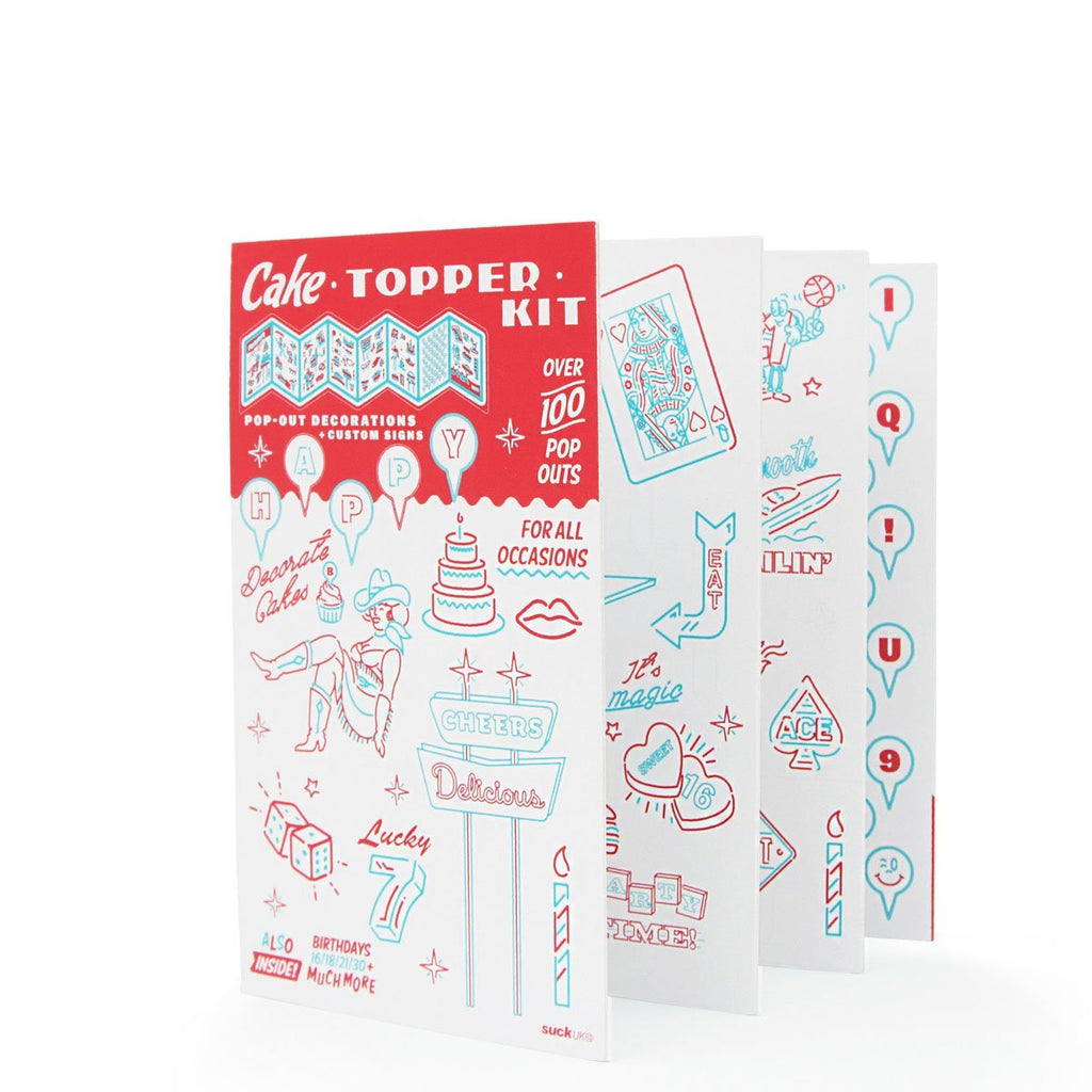 Cake Topper Kit - Over 100 Pieces