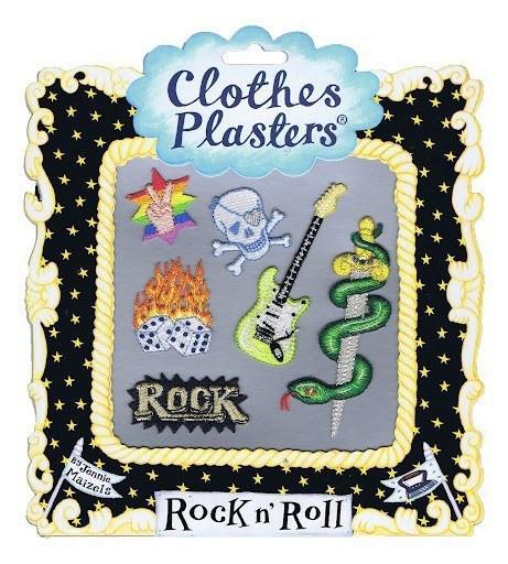 Rock & Roll Iron-On Patches - Set of 6