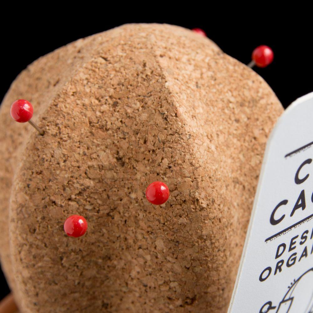 Cork Cactus Desk Organiser