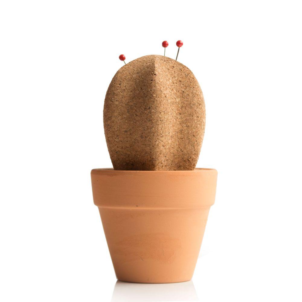 Cork Cactus Desk Organiser