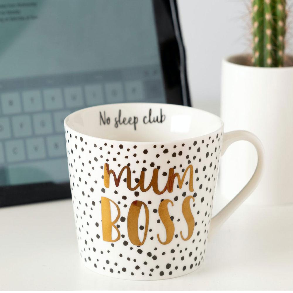Ava & I Mum Boss Squat Conical Mug