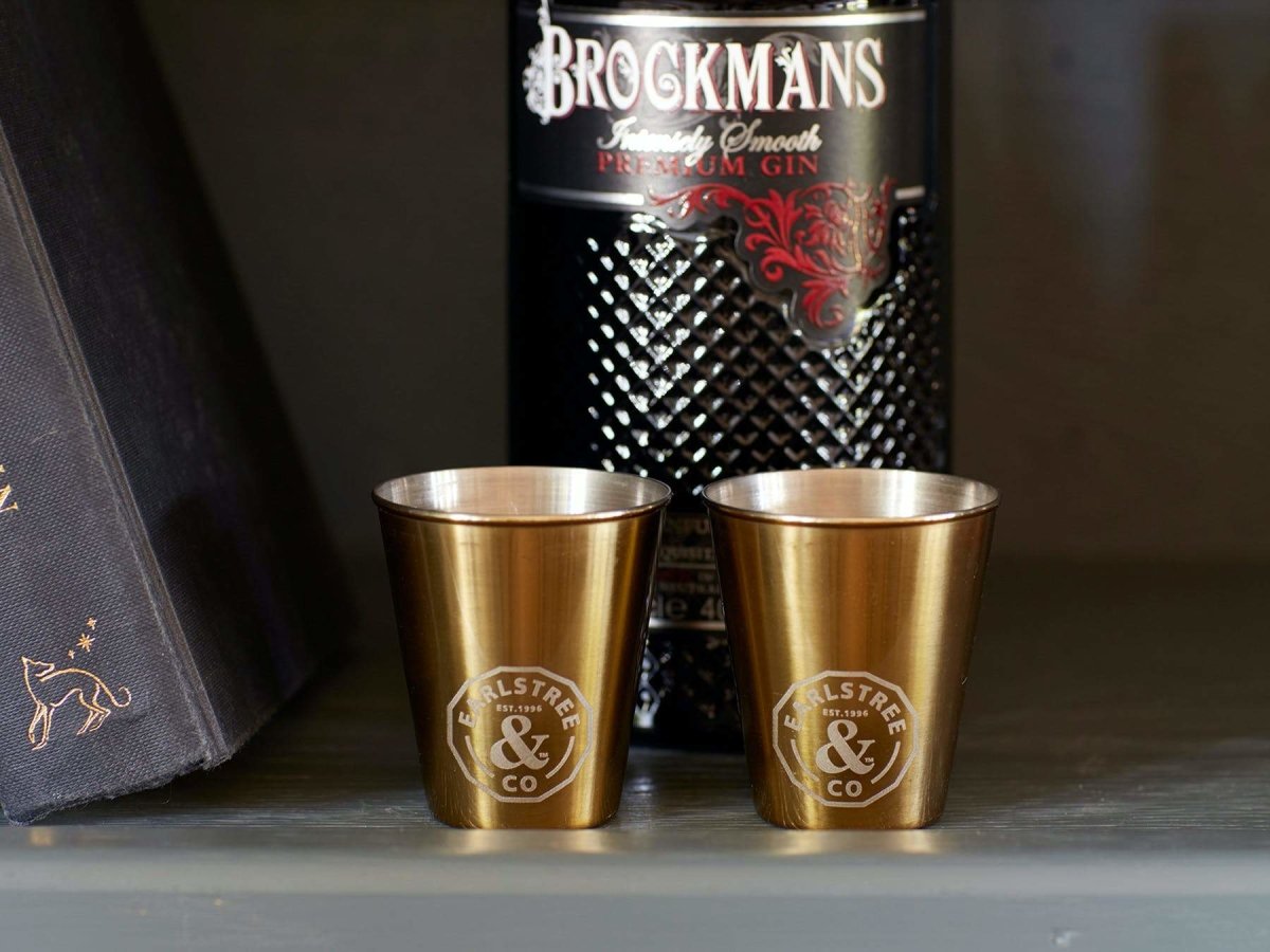 Earlstree & Co Steel Shot Glasses - Set of 4