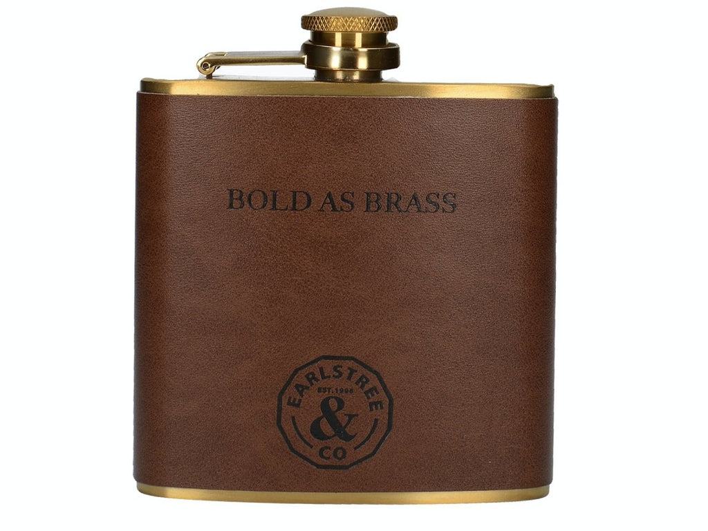Earlstree & Co Stainless Steel Hip Flask