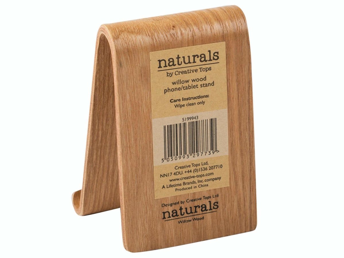 Willow Wood Phone & Tablet Stand