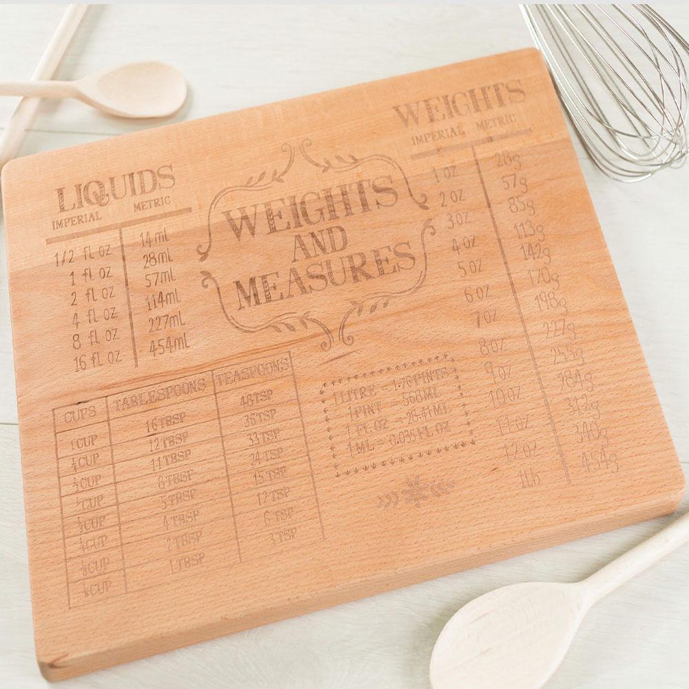 Stir It Up Beech Wood Etched Board