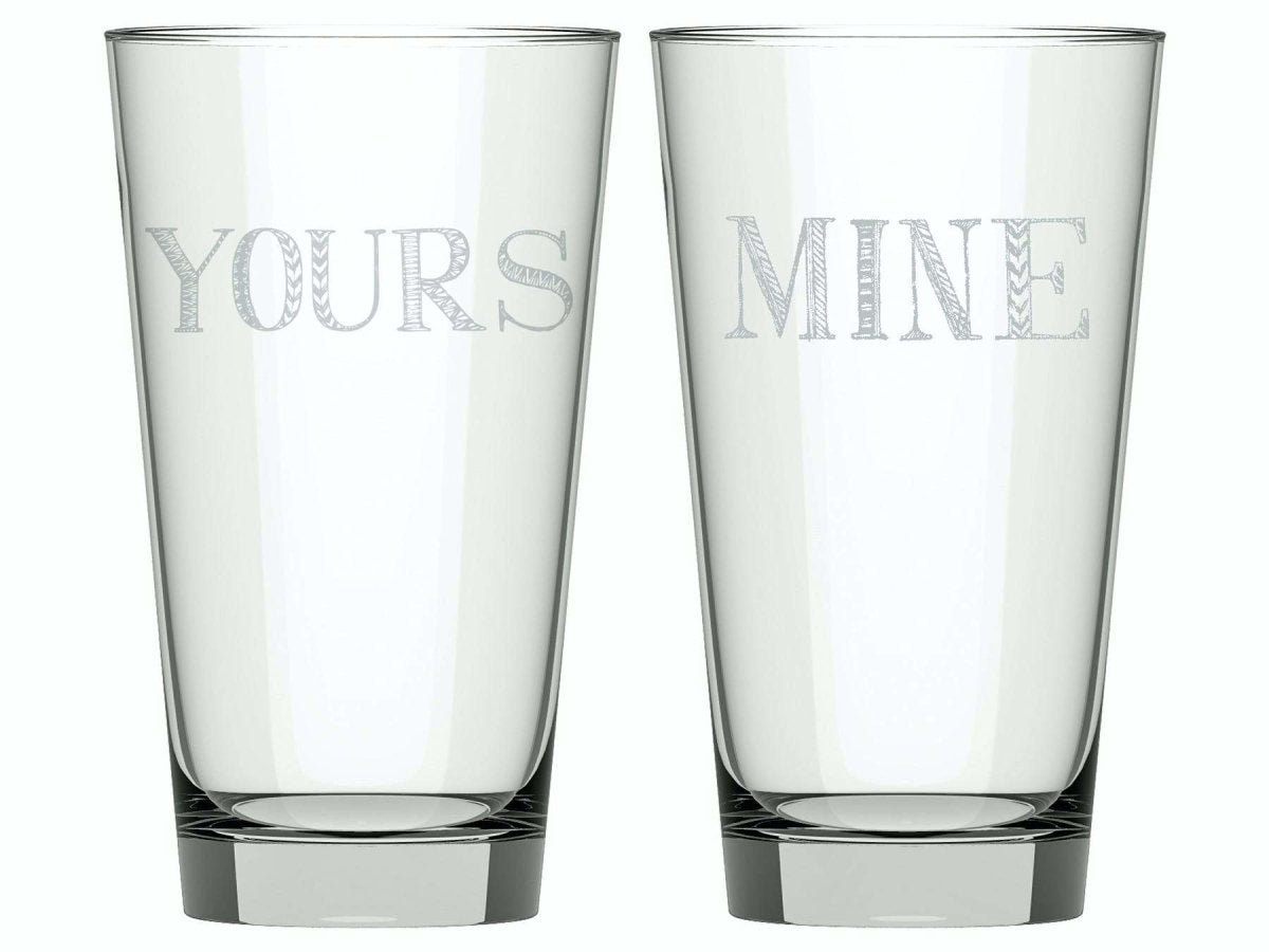 Stir It Up Mine & Yours Highball Glasses - Pair