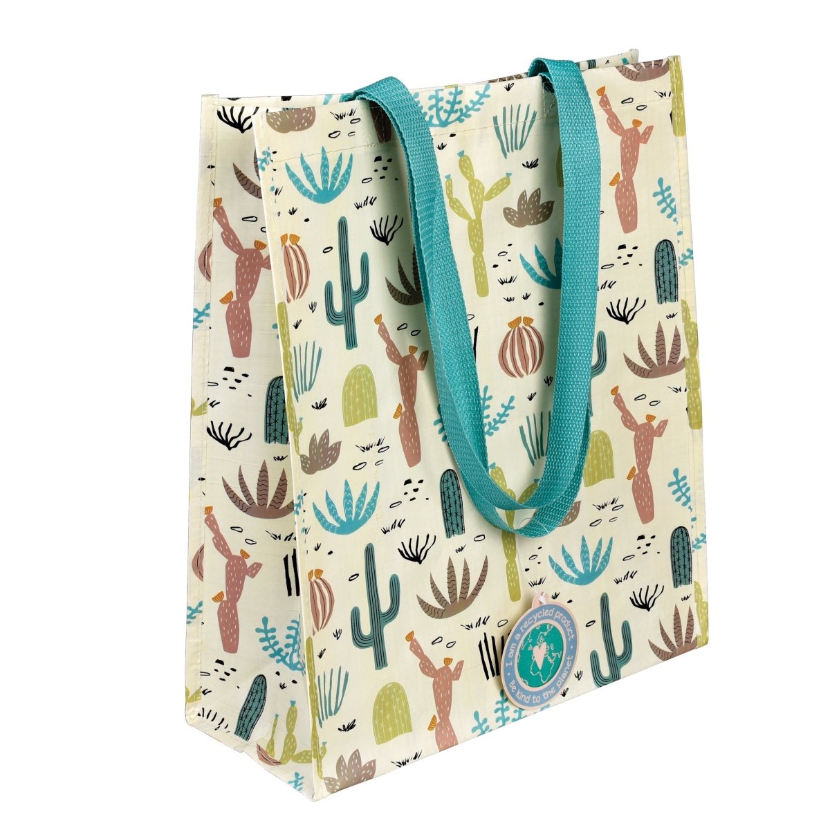 Desert in Bloom Recycled Shopping Bag