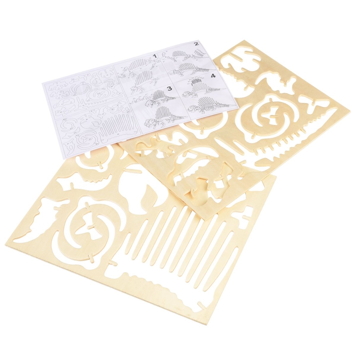 Dimetrodon 3D Wooden Puzzle