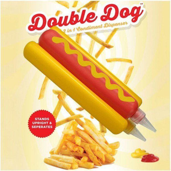 Double Dog Dual Sauce Dispenser