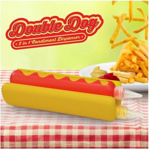 Double Dog Dual Sauce Dispenser