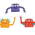 Freakeys Monster Key Covers - Set of 6