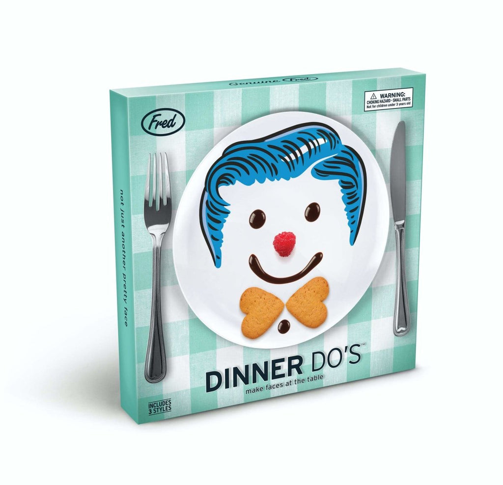 Dinner Do's Boy's Hairstyle Plates - Set of 3