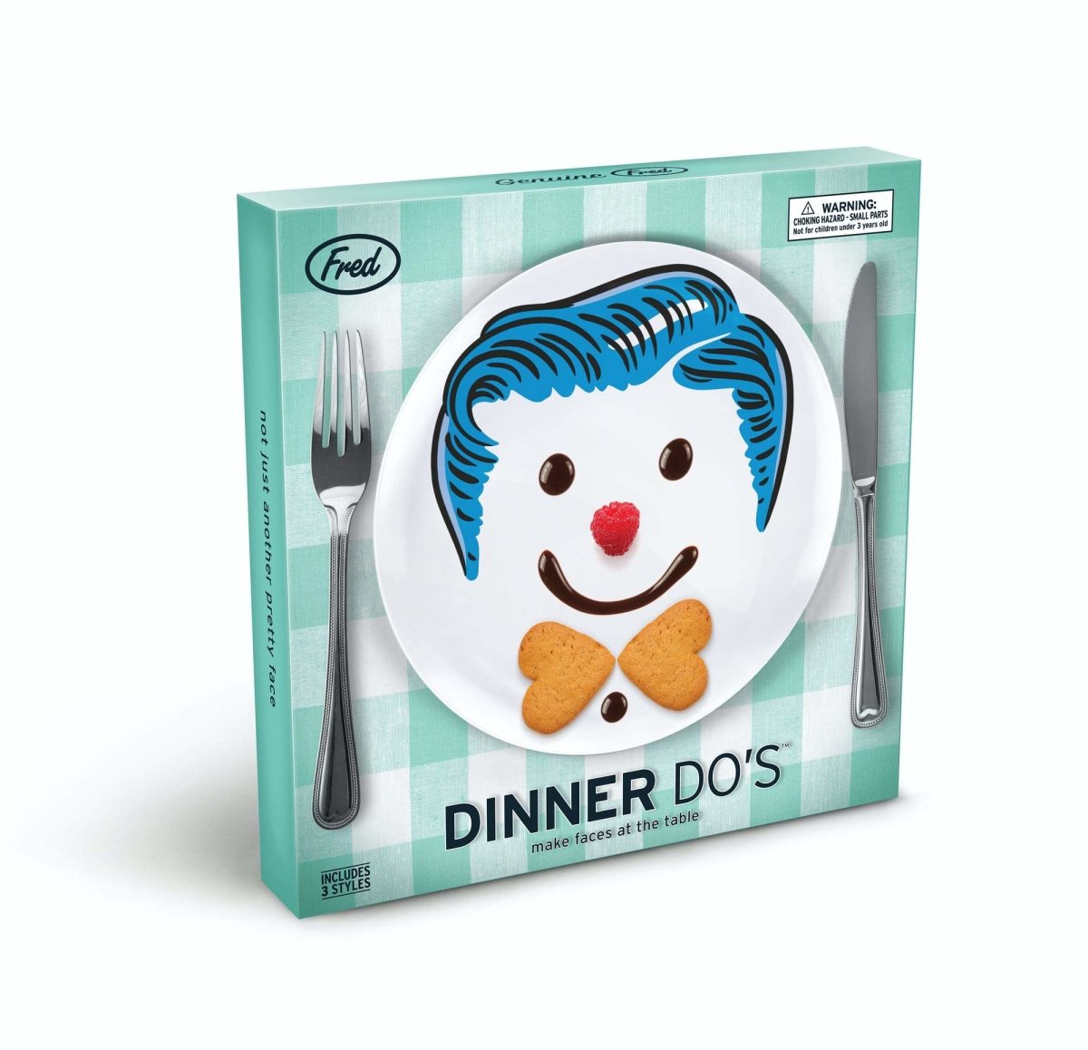 Dinner Do's Boy's Hairstyle Plates - Set of 3
