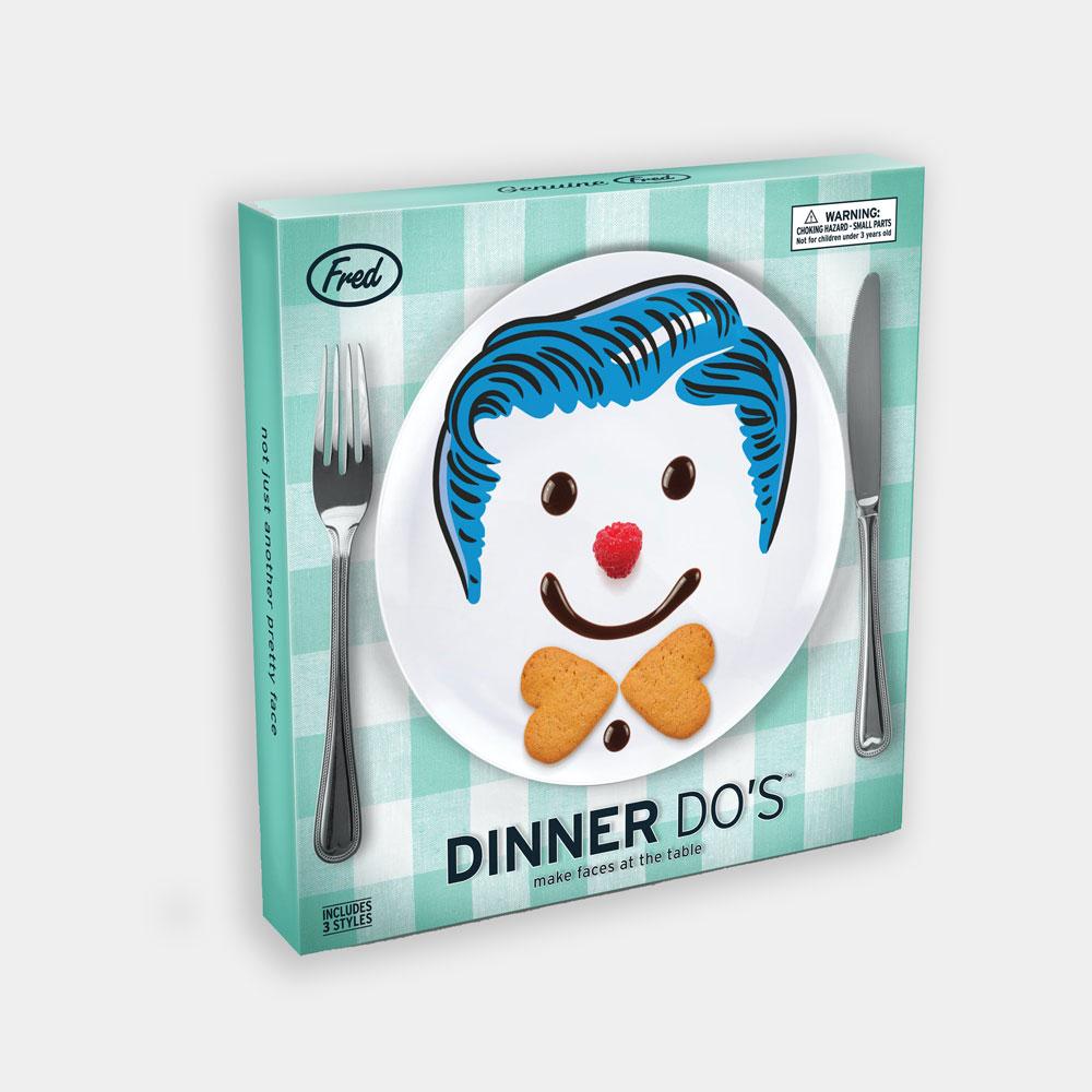 Dinner Do's Boy's Hairstyle Plates - Set of 3