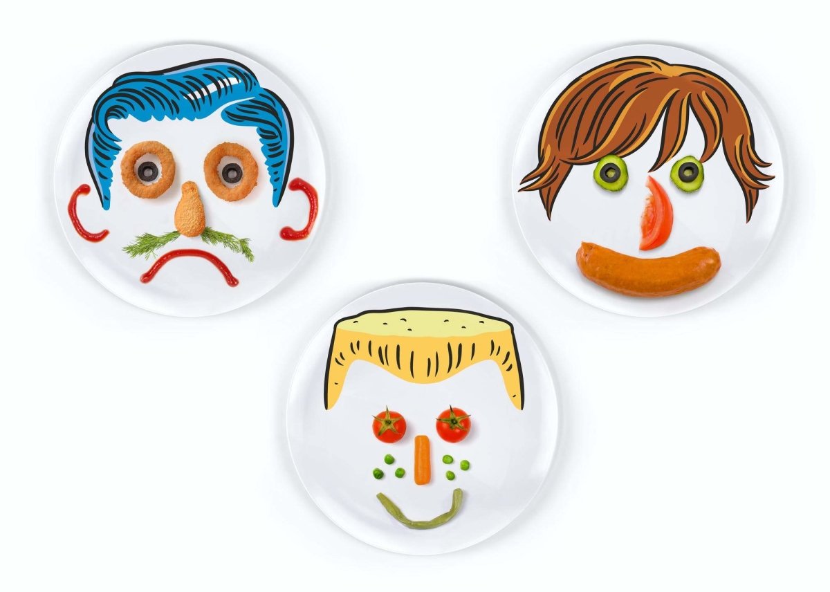 Dinner Do's Boy's Hairstyle Plates - Set of 3