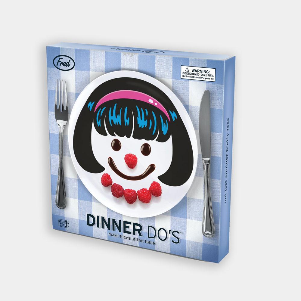Dinner Do’s Girl Hairstyle Plates