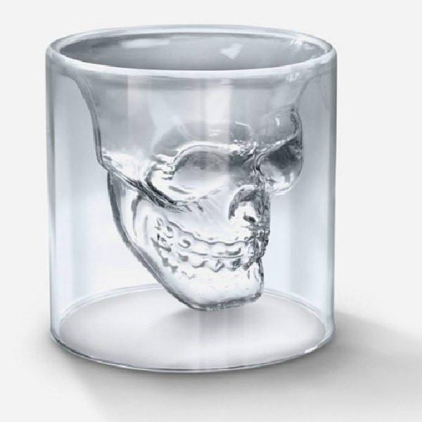 Doomed Skull Shot Glass