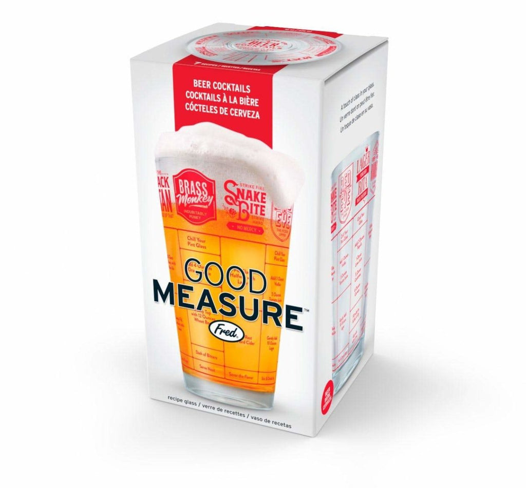 Good Measure Beer Recipe Glass
